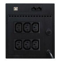 Купить ИБП PowerCom RPT-2000AP 2000 ВА/ 1200 Вт, 6*IEC 320 C13 (компьютерный), AVR, USB, RJ45 ( Аккумулятор 12 V/ 9,0 Ah*2) в Симферополе, Севастополе, Крыму