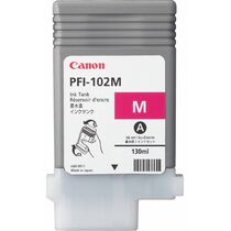 Картридж: Canon PFI-102M (magenta) 130мл [для imagePROGRAF iPF510, iPF605, iPF610, iPF650, iPF655, iPF710, iPF750, iPF755] (0897B001)