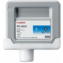 Картридж: Canon PFI-303C (cyan) 330 мл [для плоттеров Canon iPF810, iPF815, iPF820, iPF825] (2959B001)