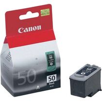 Картридж: Canon PG-50BK (black), 22 мл [для Canon MP150, MP160, MP170, MP180, MP450, MP460, ip2200, ip2400, MX300, MX310, JX500, MP450] (0616B001)