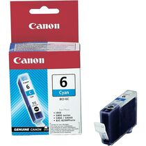 Картридж: Canon BCI-6 C (cyan) [для Canon Pixma iP3000, Pixma iP4000R, Pixma iP5000, Pixma iP6000D, Pixma iP6000D] (4706A002)