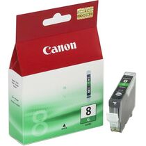 Картридж: Canon CLI-8G (green), 13 мл [для Canon PIXMA 6500, Pro 6000, Pro 9000, Pro 9000 Mark II] (0627B001)