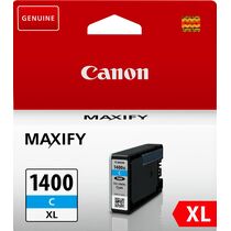 Картридж: Canon PGI-1400XL C (cyan) [для устройств Canon MAXIFY МВ2040, Canon MAXIFY МВ2340] (9202B001)