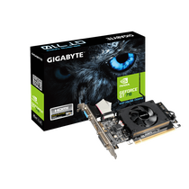Видеокарта PCI-e: GF-FX GT710 Gigabyte (2Gb, DDR3, 64bit, D-Sub, DVI, HDMI) GV-N710D3-2GL