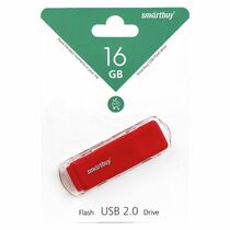 Флеш-накопитель Smartbuy 16Gb USB2.0 Dock Красный (SB16GBDK-R)