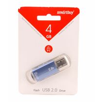 Флеш-накопитель Smartbuy 4Gb USB2.0 V-Cut Синий (SB4GBVC-B)