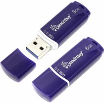Smartbuy 8G USB 2.0 Crown Blue (SB8GBCRW-Bl)
