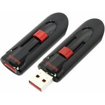 Флеш накопитель SanDisk Cruzer Glide 64Gb USB 2.0 Black (SDCZ60-064G-B35)