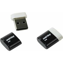 Флеш-накопитель Smartbuy 8G USB 2.0 LARA Black (SB8GBLara-K)