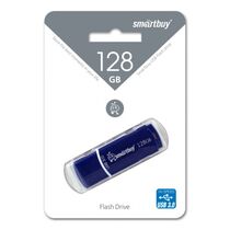 Флеш-накопитель Smartbuy 128Gb USB3.0 Crown Синий (SB128GBCRW-Bl)