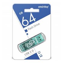Флеш-накопитель Smartbuy 64Gb USB2.0 Glossy Зеленый (SB64GBGS-G)