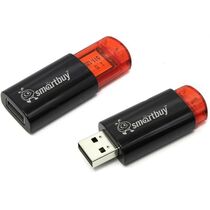 Флеш-накопитель SmartBuy 64G USB2.0 Click Black (SB64GBCL-K)