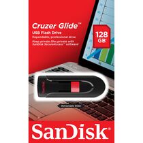 Флеш-накопитель Sandisk 128Gb USB2.0 Cruzer Glide Черный (SDCZ60-128G-B35)