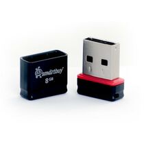 Флеш-накопитель Smartbuy 8Gb USB2.0 POKO Черный (SB8GBPO-K)