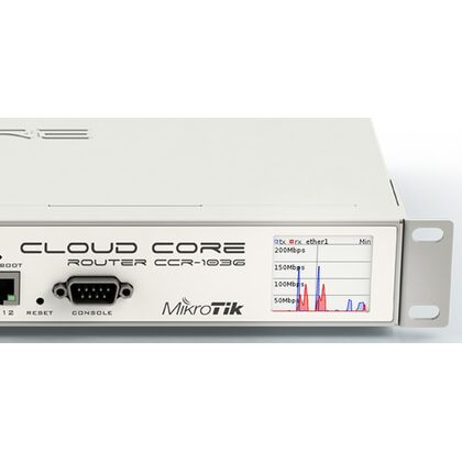 Сетевой коммутатор 12port: Mikrotik RouterBoard CCR1036-12G-4S [12 портов, 10/ 100/ 100Mbps, USB, SFP, DE-9 port, 6lvl OS]