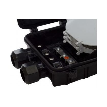 Муфта оптическая GJS-6006 (тупиковая, 2 кассеты на 24 сварки, емкость до 96 волокон)