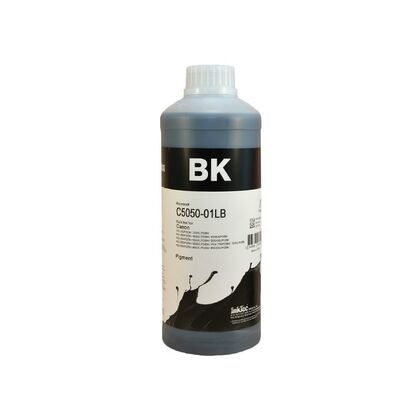 Чернила Canon PGI-250BK/ 450BK/ 455BK/ 550BK/ 555BK/ 650BK/ 750BK, Black, Pigment, 1 л, InkTec