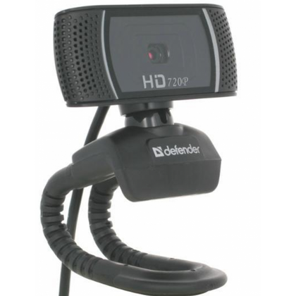 Web Камера Defender G-lens 2597 12 Мп, микрофон, черный (G-lens 2597)