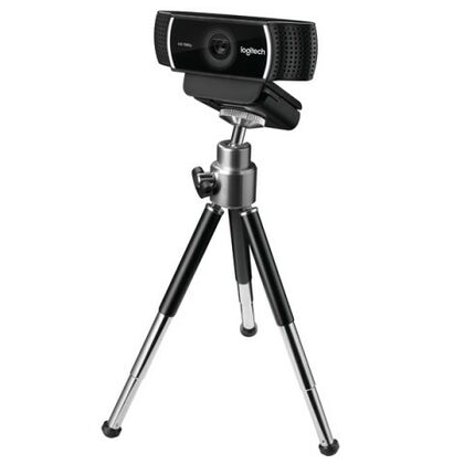 Web-камера Logitech C922 Pro 2 Мп, микрофон, черный (960-001088)