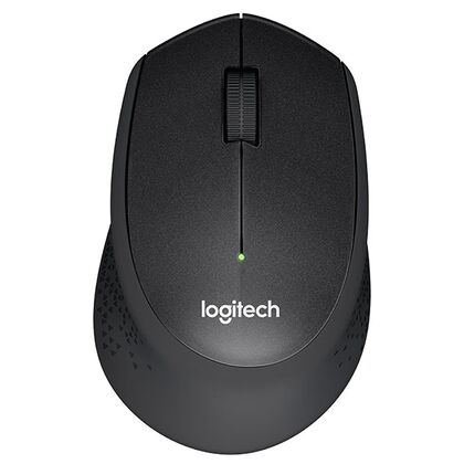 Мышь Logitech M330 SILENT оптическая, беспроводная, USB, черный (910-004909)