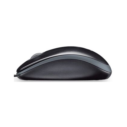 Комплект (клавиатура + мышь) Logitech MK120, проводной, USB, черный (920-002561)