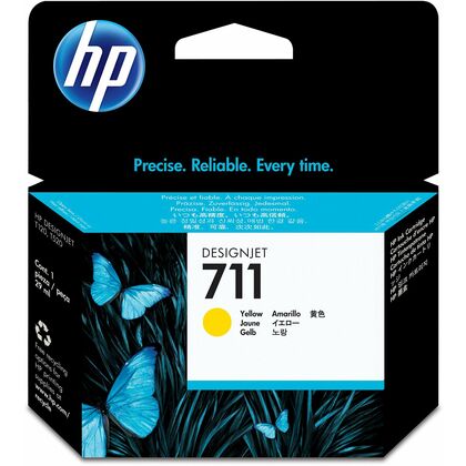 Картридж HP DJ CZ132A (№711) Yellow
