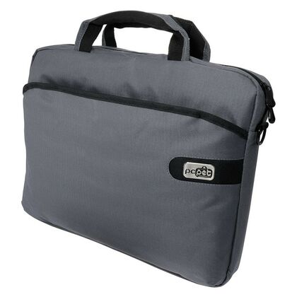 15.6" Сумка для ноутбука PC PET 600D Nylon, Нейлон, Серый (PCP-A1215GY)