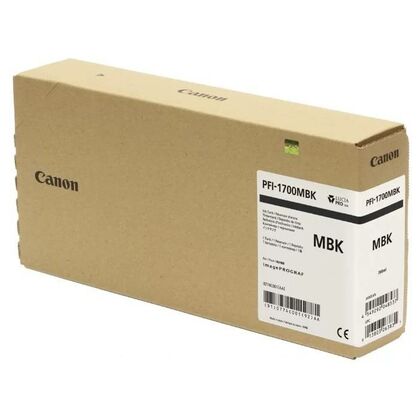 Картридж Canon PFI-1700MBK  imagePROGRAF PRO-2000, PRO-4000, PRO-4000S, PRO-6000S Matte Black 700ml