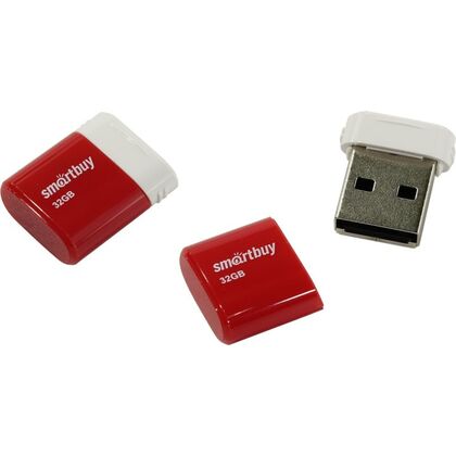 Флеш-накопитель Smartbuy 32Gb USB2.0 lARA Красный (SB32GBLARA-R)