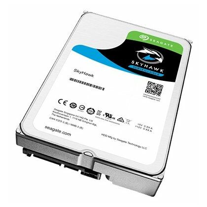 Жесткий диск HDD 3.5" SATA: 6000 Гб Seagate [5400 rpm, 256 Мб, Sata 3 (6 Gbit/ s)] ST6000VX001