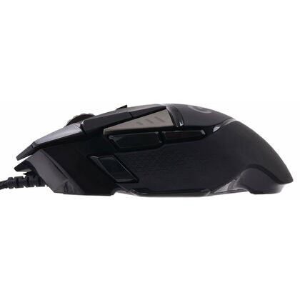 Мышь Logitech G502 проводная, черный, USB,  оптическая , игровая (910-005470)