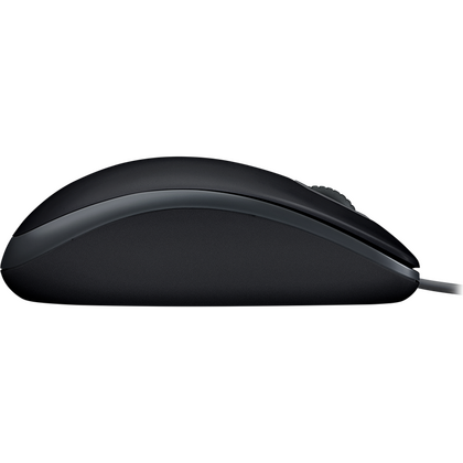 Мышь Logitech B110 Silent проводная, черный, USB,  оптическая (910-005508)