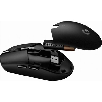 Мышь Logitech G305 Lighspeed беспроводная, черный, Радио USB,  оптическая (910-005282)