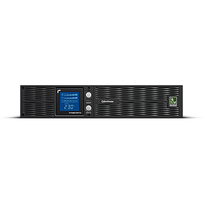 ИБП CyberPower PR1500ELCDRT2U 1500 ВА/ 1350 Вт, 8*IEC 320 C13 (компьютерный), AVR, RS-232, USB, RJ45/ RJ11 ( Аккумулятор 12 V/ 7,0 Ah*4)