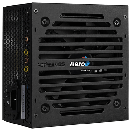 Блок питания 400 Вт AeroCool VX Plus 400W (20+4 pin,1*6+2pin, 2*Molex, 2*Sata, 120 мм)