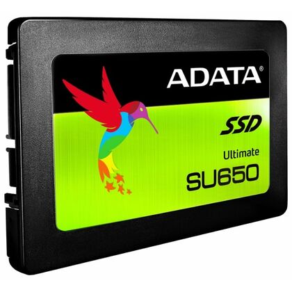 Твердотельный накопитель SSD 2.5"  SATA: 480 ГБ TLC AData Ultimate SU650 [Скорость чтения/ записи: 520 МБ/ с/ 450 МБ/ с] ASU650SS-480GT-R