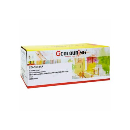 Картридж HP CLJ CE411A (№305A) Cyan 2600 копий Colouring (HP CLJ Pro M351/ M451dn/ M451dw/ M451nw/ MFP/ M475dw/ M475DN)