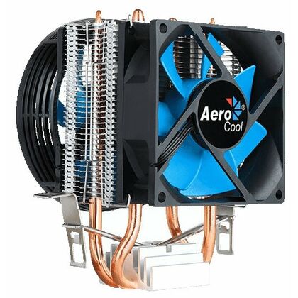 Система охлаждения Для процессора AeroCool 120 W Verkho 2 Dual (1150/ 1151/ 1155/ S1156/ AM2/ AM3/ FM1/ AM4/ FM2, 4-pin PWM, 90 мм) VERKHO 2 DUAL PWM