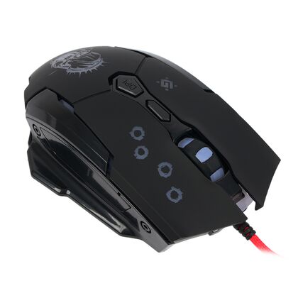 Мышь Defender Killer GM-170L проводная, черный, USB,  оптическая , игровая (52170)