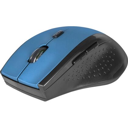 Мышь Defender Accura MM-365 беспроводная, синий, Радио USB,  оптическая (52366)