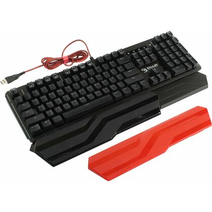 Клавиатура A4Tech Bloody B975, проводная, игровая, USB, с подсветкой, черный (B975)