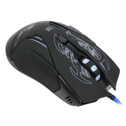 Мышь Defender Bionic GM-250L проводная, черный, USB,  оптическая , игровая (52250)