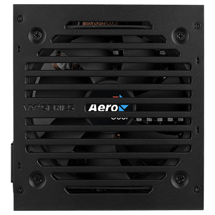 Блок питания 500 Вт AeroCool VX Plus 500W (20+4 pin,1*6+2pin, 3*Molex, 3*Sata, 120 мм)