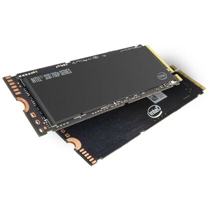 Твердотельный накопитель SSD 2280  PCI-E: 256 ГБ 3D TLC NAND Intel 760p [Скорость чтения/ записи: 3200 МБ/ с/ 1315 МБ/ с] SSDPEKKW256G8XT