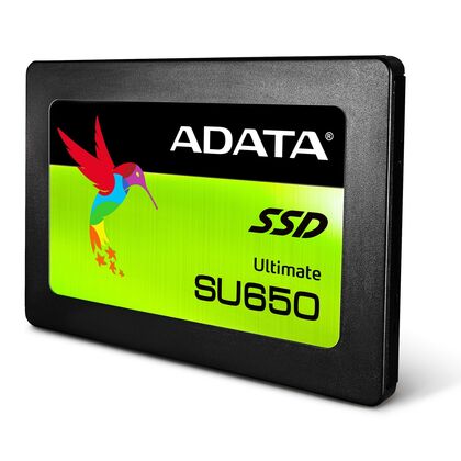 Твердотельный накопитель SSD 2.5"  SATA: 960 ГБ TLC AData Ultimate SU650 [Скорость чтения/ записи: 520 МБ/ с/ 320 МБ/ с] ASU650SS-960GT-R