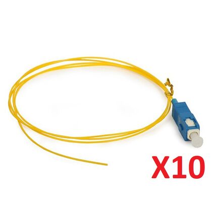 Пигтейл SC/ UPC, Simplex 1,5м, толщина кабеля 0,9 мм (упаковка 10 штук)