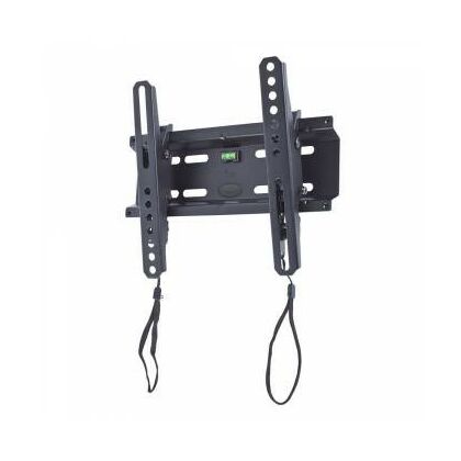 Крепление для ТВ наклонное 15"-47" Kromax  нагрузка max 35 кг, наклон +3°/ +10°, поворот 0°, от стены 42 мм , чёрный (FLAT-6)