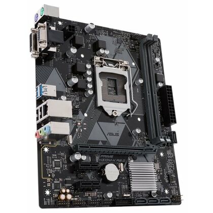 Материнская плата Asus LGA1151: PRIME H310M-K R2.0 [H310, 2*DDR4, 1*PCIEx16, 2*PCIEx1, 4*Sata3, 2 порта*USB3, D-Sub, DVI, microATX]