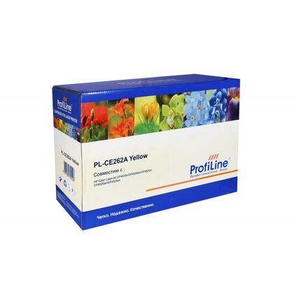 Картридж HP CLJ CE262A (CP4025dn/ CP4025n/ CP4525dn/ CP4525n/ CP4525x/ CP4525xh/  Enterprise CM4540/ 4540f/ 4540fskm) Yellow ProfiLine