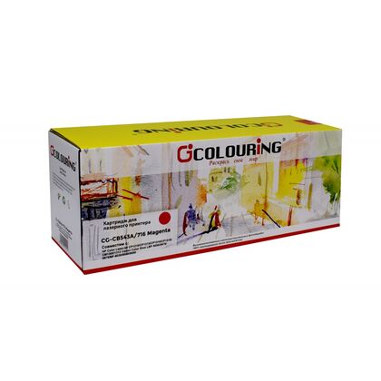 Картридж HP CLJ CB543A/ Canon 716 CP1215/ CP1515/ CP1518/ CM1312 Canon LBP 5050/ 5970/ 5975, MF-8030/ 8040/ 8050) Magenta Colouring
